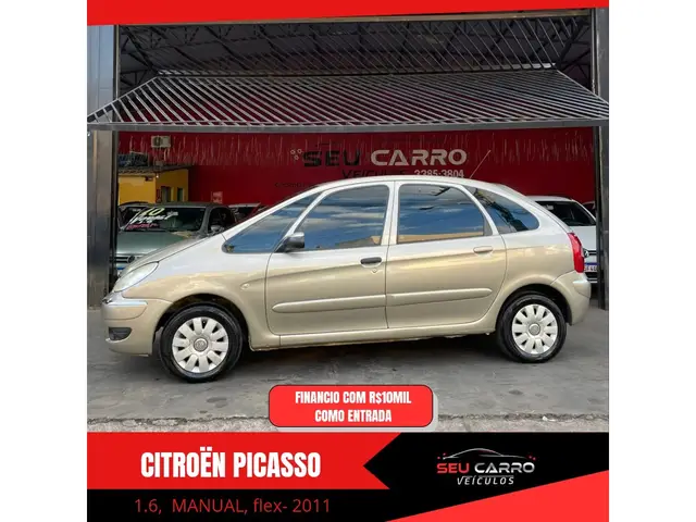 Carro Citroën C3 Picasso 2011 Picasso GLX 1.6 Flex 16V 5p Mec.