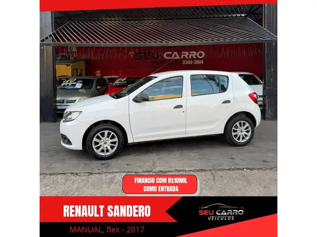 Carro Renault Sandero 2017 Expression 1.0 12V SCe (Flex)