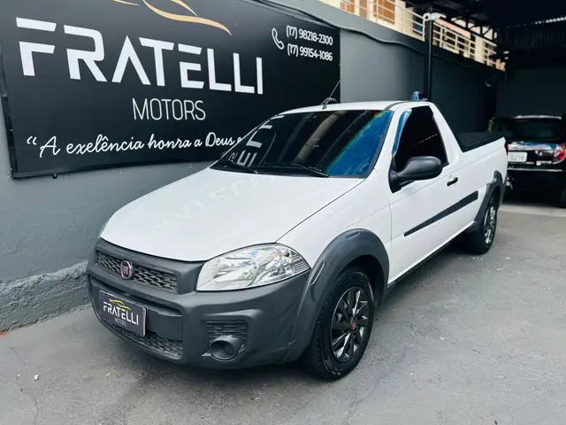 Carro Fiat Strada 2019 Hard Working 1.4 (Flex) (Cabine Simples)