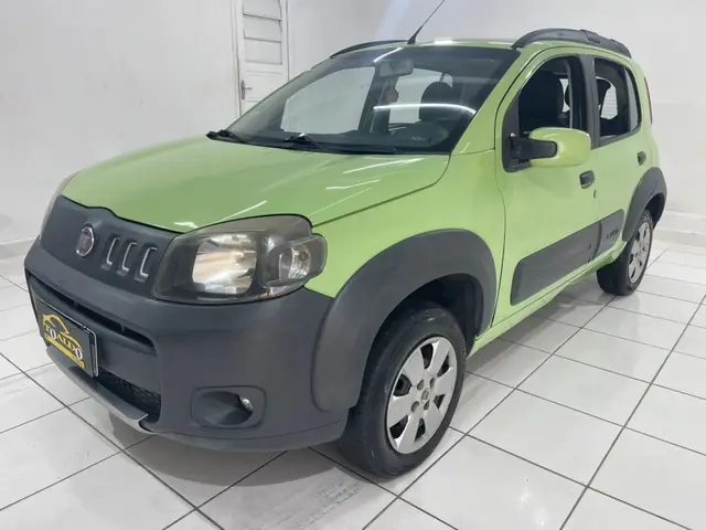 Carro Fiat Uno 2012 Way 1.0 8V (Flex) 4p