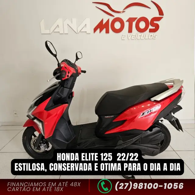 Moto Honda Elite 125 2022 CBS