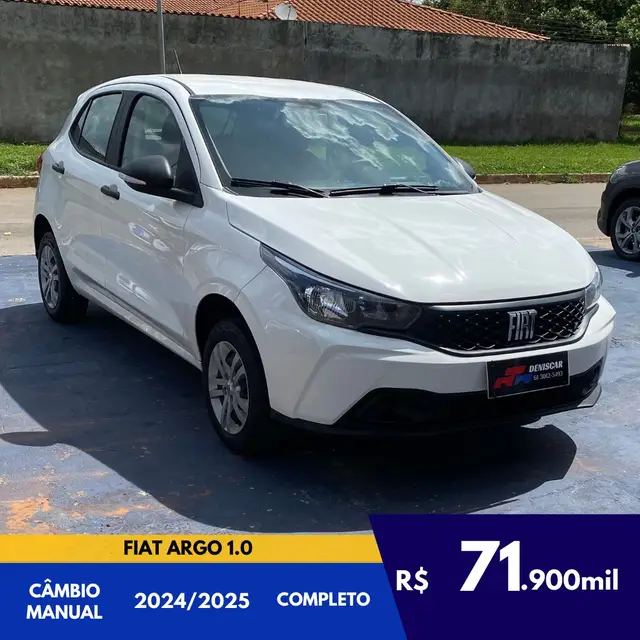 Carro Fiat Argo 2025 1.0