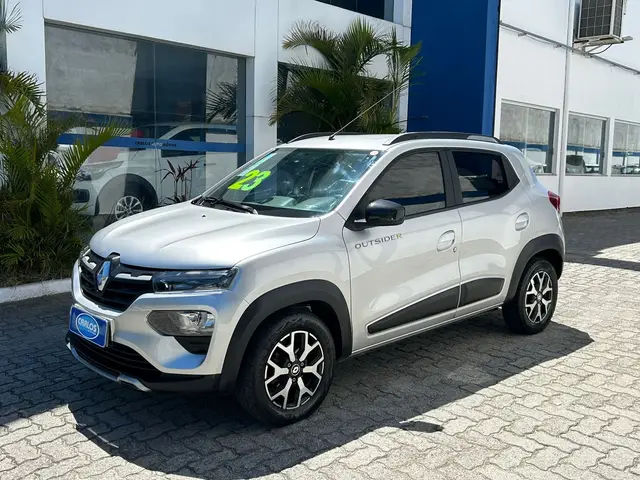 Carro Renault Kwid 2023 Outsider 1.0 12v SCe (Flex)