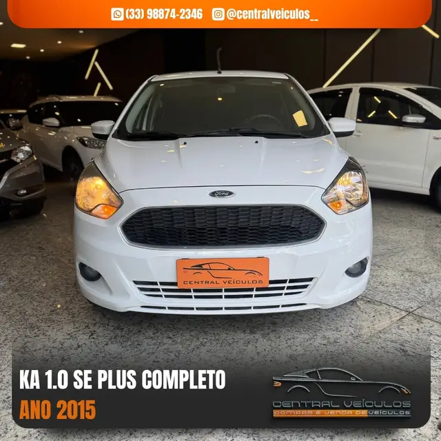 Carro Ford Ka 2015 SE 1.0 (Flex)