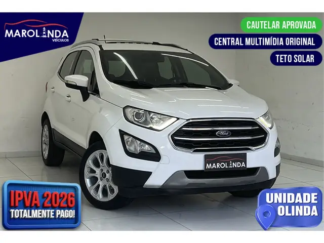 Carro Ford EcoSport 2019 Titanium 2.0 16V (Aut) (Flex)