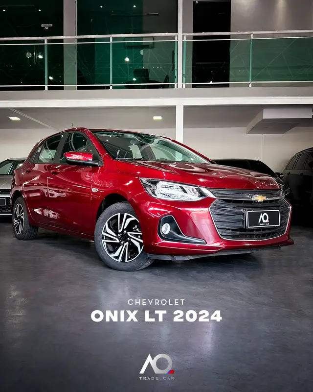 Carro Chevrolet Onix 2024 LT 1.0 Turbo