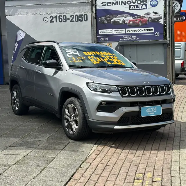 Carro Jeep Compass 2024 Longitude 1.3 T270 (Aut) (Flex)