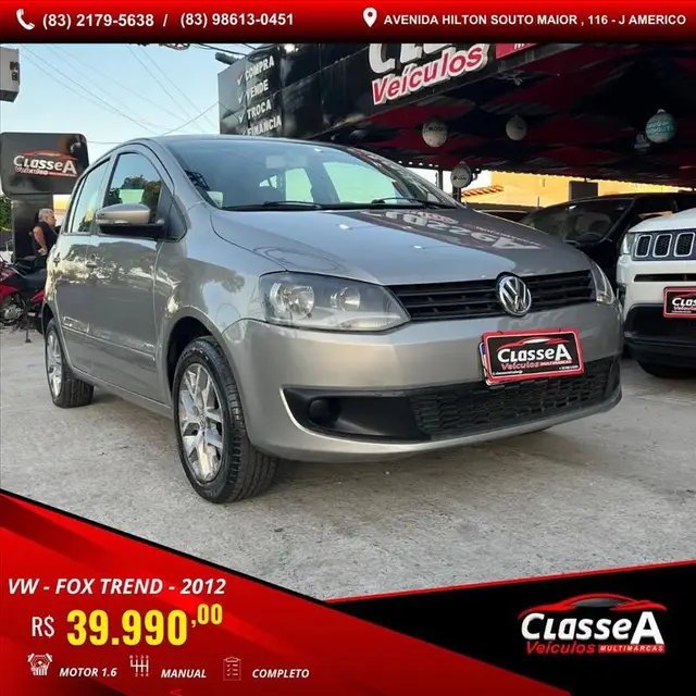 Carro Volkswagen Fox 2012 1.6 VHT (Flex)