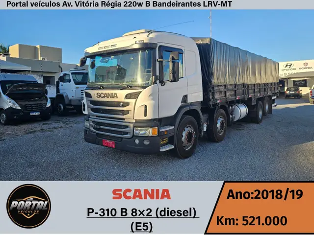 Caminhão Scania P 310 2016 P-310 B 8x2 (diesel) (E5)