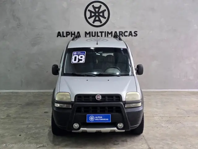 Carro Fiat Doblò 2009 Adventure 1.8 8V (Flex)