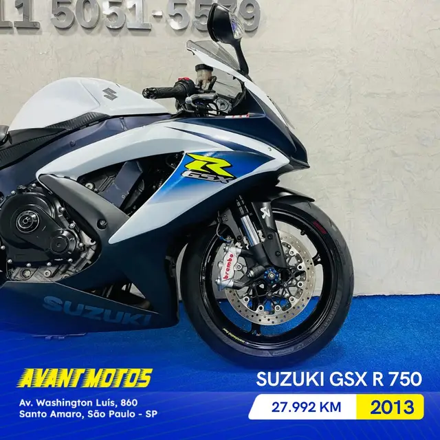 Moto Suzuki Gsx R 750 2013 R 750