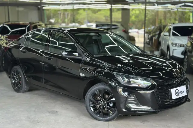 Carro Chevrolet Onix Plus 2021 1.0 Premier Turbo Midnight Flex (Aut)