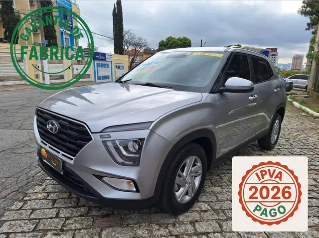 Carro Hyundai Creta 2023 Comfort 1.0 Turbo (Aut) (Flex)