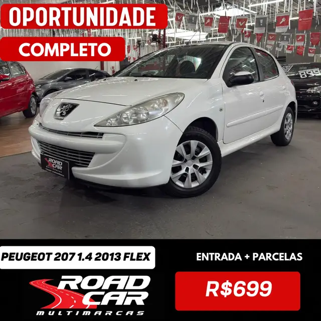 Carro Peugeot 207 2013 Hatch XR 1.4 8V (flex) 4p