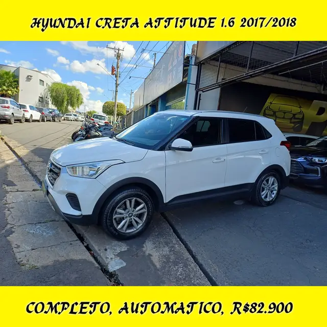 Carro Hyundai Creta 2018 Attitude 1.6 (Flex)