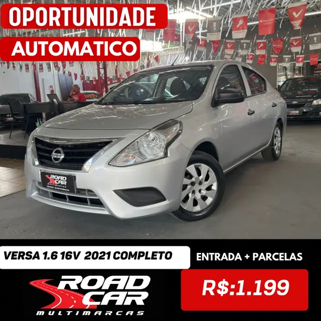 Carro Nissan Versa 2021 1.6 16V V-Drive Special Edition CVT (Flex)
