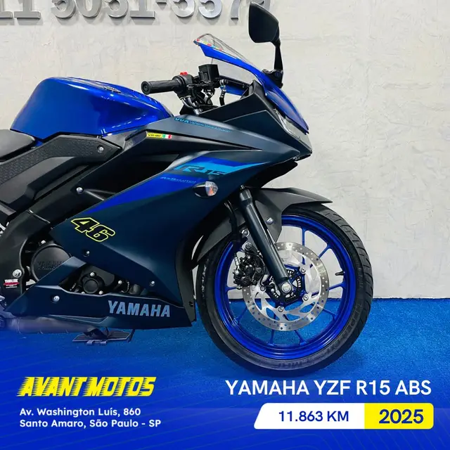 Moto Yamaha YZF R15 2025 ABS