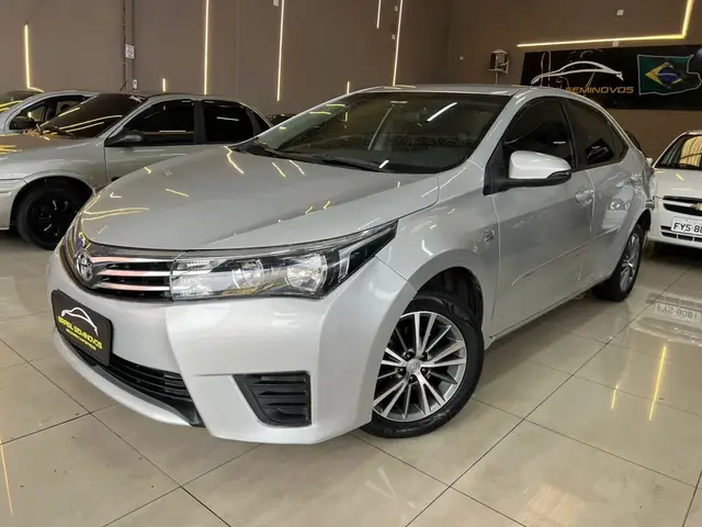 Carro Toyota Corolla 2016 Sedan 1.8 Dual VVT-i GLi (Flex)