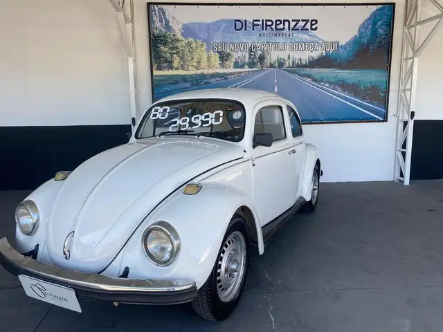 Carro Volkswagen Fusca 1980 1300