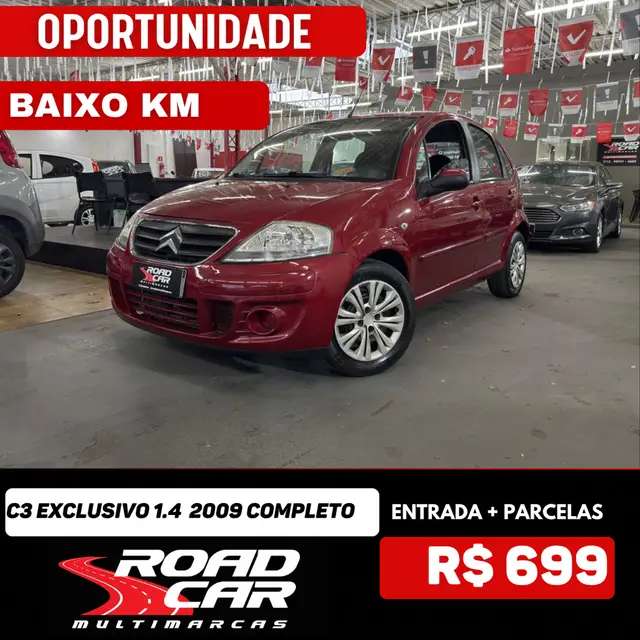 Carro Citroën C3 2009 Exclusive 1.4 8V (flex)