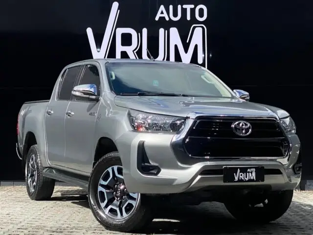Carro Toyota Hilux Cabine Dupla 2017 Hilux 2.7 SRV CD 4x4 (Flex) (Aut)