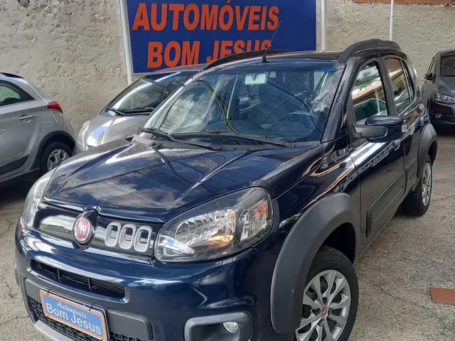 Carro Fiat Uno 2015 Way 1.0 8V (Flex) 4p