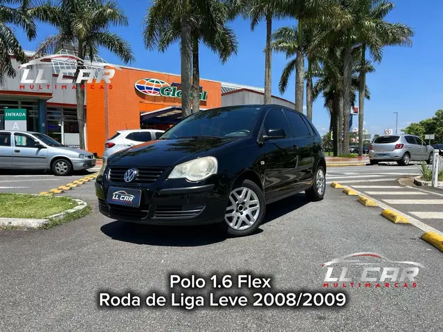 Carro Volkswagen Polo 2009 Hatch. 1.6 8V (Flex)