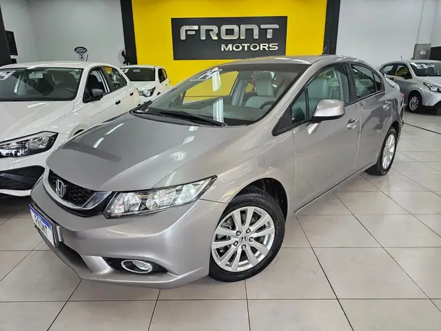 Carro Honda Civic 2014 New  LXS 1.8 16V i-VTEC (Flex)