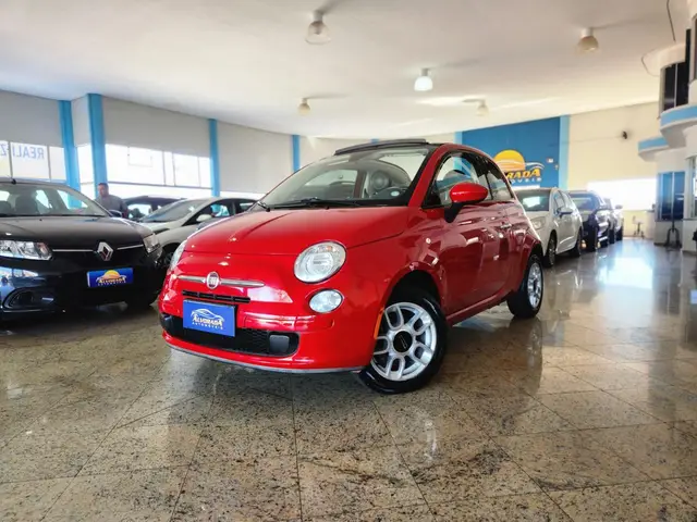 Carro Fiat 500 2014 Cabrio Dualogic 1.4 Evo (Flex)