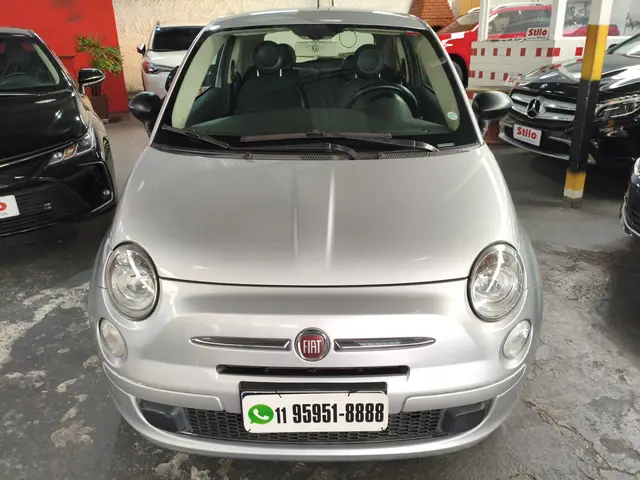 Carro Fiat 500 2012 Cult 1.4 8V