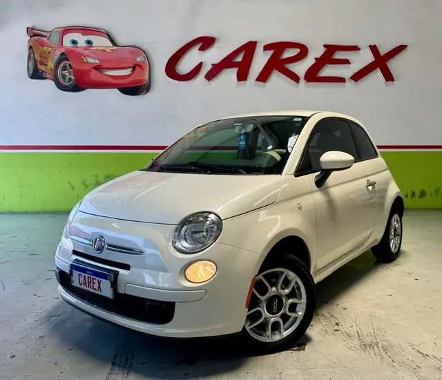 Carro Fiat 500 2012 Cult Dualogic 1.4 8V
