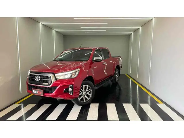 Carro Toyota Hilux Cabine Dupla 2019 Hilux 2.8 16v TDI SRV CD 4x4 (Aut)