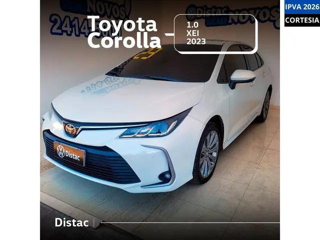 Carro Toyota Corolla 2023 XEi 2.0 Flex