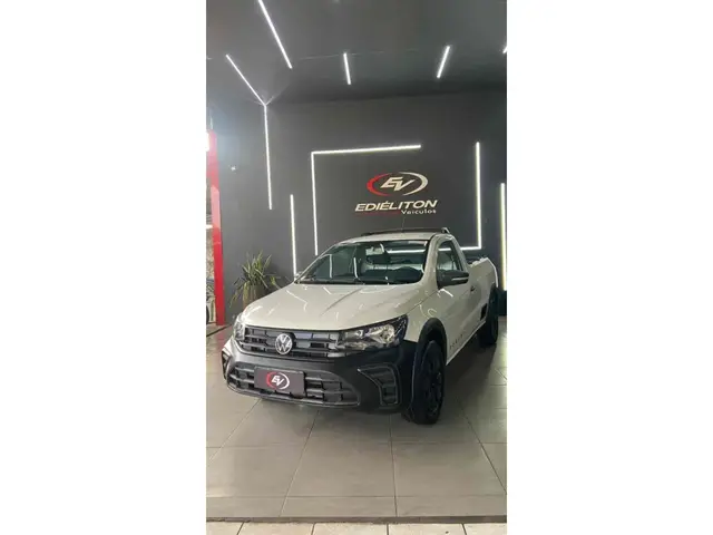 Carro Volkswagen Saveiro 2025 Robust Total Flex 16V