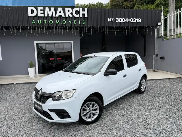 Carro Renault Sandero 2021 Life 1.0 12V SCe (Flex)