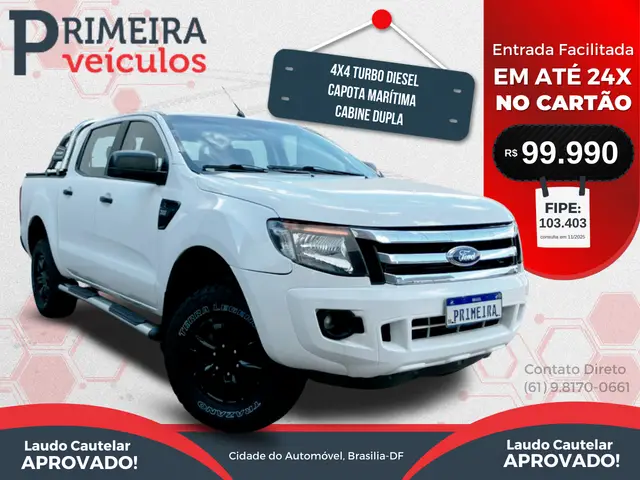 Carro Ford Ranger Cabine Dupla 2015 Ranger 3.2 TD 4x4 CD XLS