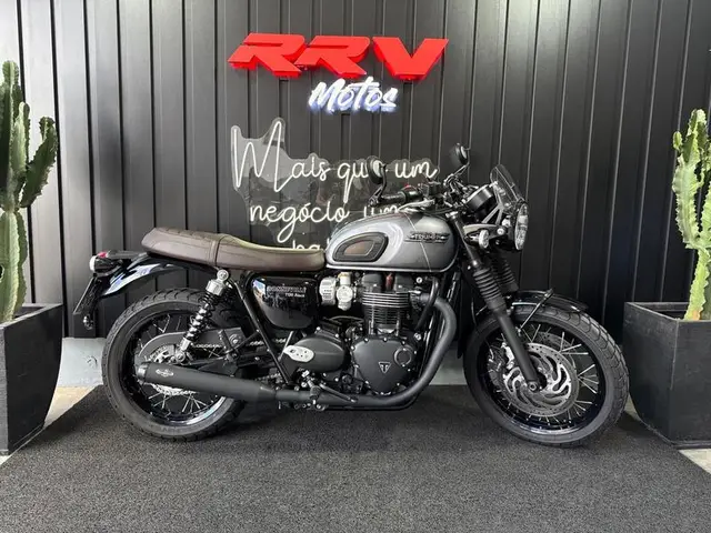 Moto Triumph Bonneville T120 2025 Black