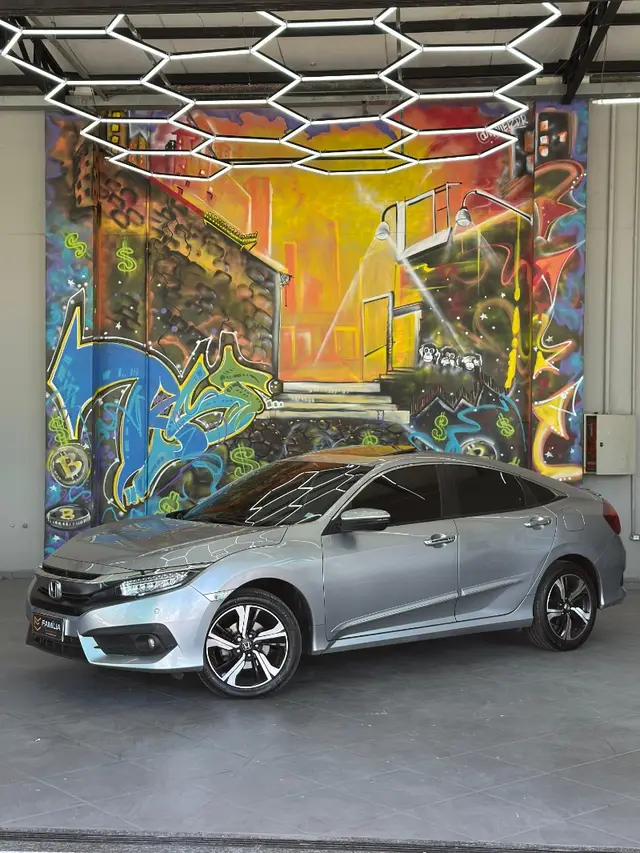 Carro Honda Civic 2017 Touring 1.5 Turbo CVT