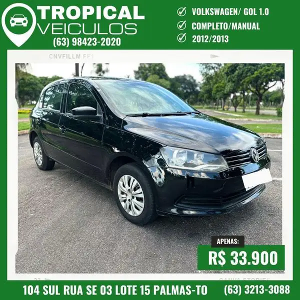 Carro Volkswagen Gol 2013 1.0 TEC City (Flex) 4p
