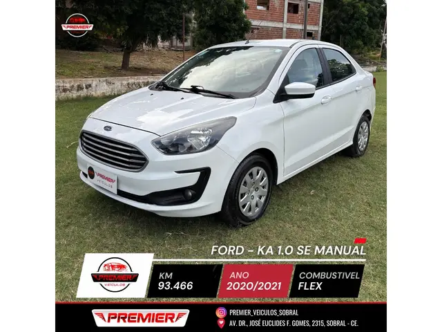Carro Ford Ka 2021 1.0 SE Plus (Flex)