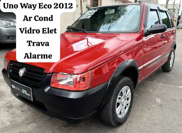 Carro Fiat Uno Mille 2012 Fire Economy Way 1.0 (Flex) 4p