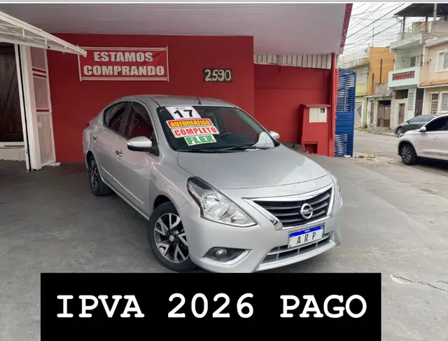 Carro Nissan Versa 2017 1.6 16V Unique CVT (Flex)