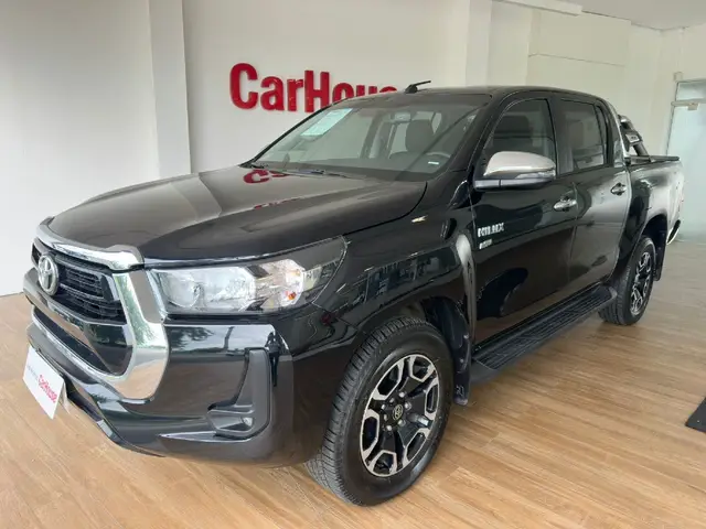 Carro Toyota Hilux Cabine Dupla 2021 SRV 2.7 CD 4x2 (Flex) (Aut)