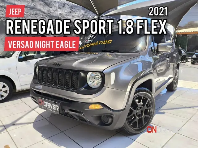 Carro Jeep Renegade 2021 Sport 1.8 4x2 (Aut) (Flex)