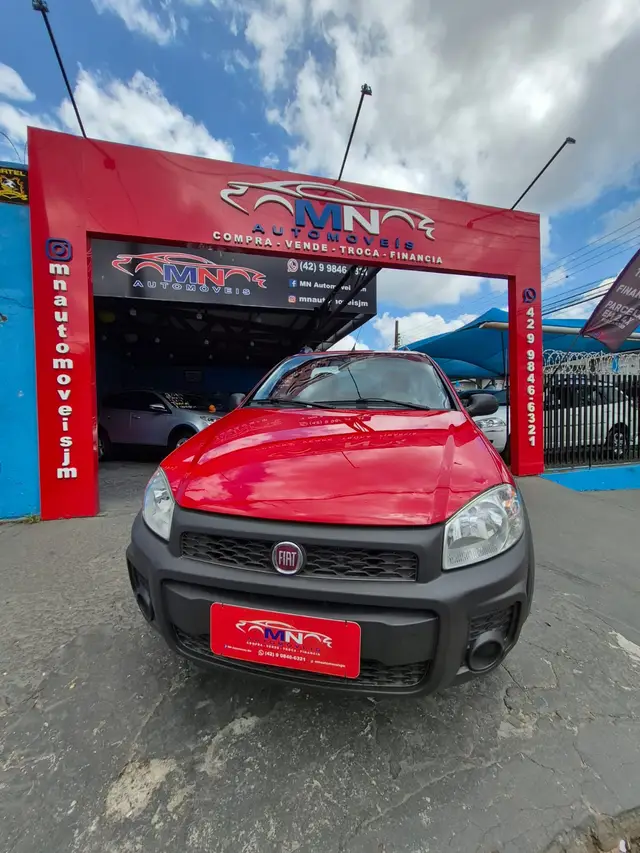 Carro Fiat Strada 2017 Hard Working 1.4 (Flex) (Cabine Simples)