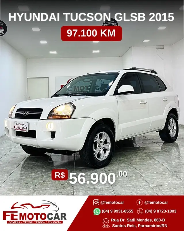 Carro Hyundai Tucson 2015 GLS 2.0L 16v (Flex) (Aut)