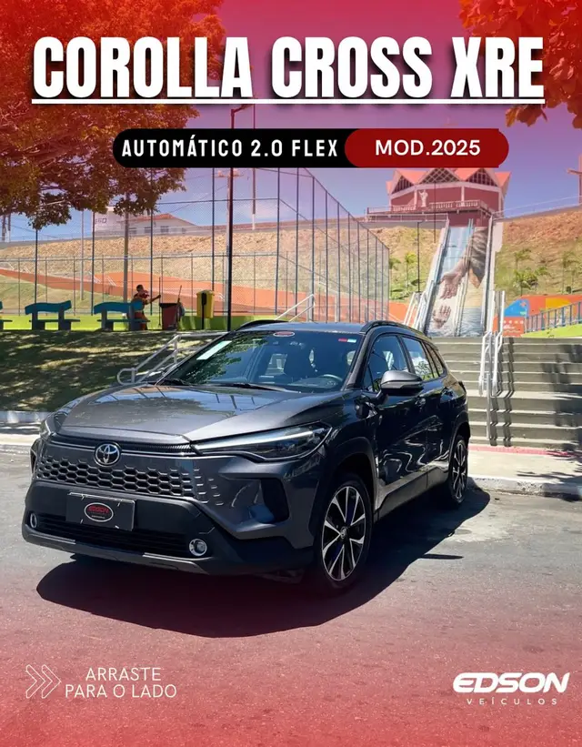 Carro Toyota Corolla Cross 2025 XRE 2.0