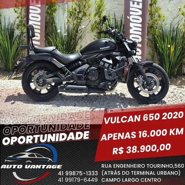 Moto Kawasaki Vulcan 2020 S 650