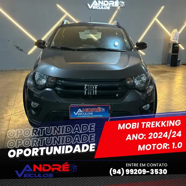 Carro Fiat Mobi 2024 Trekking 1.0