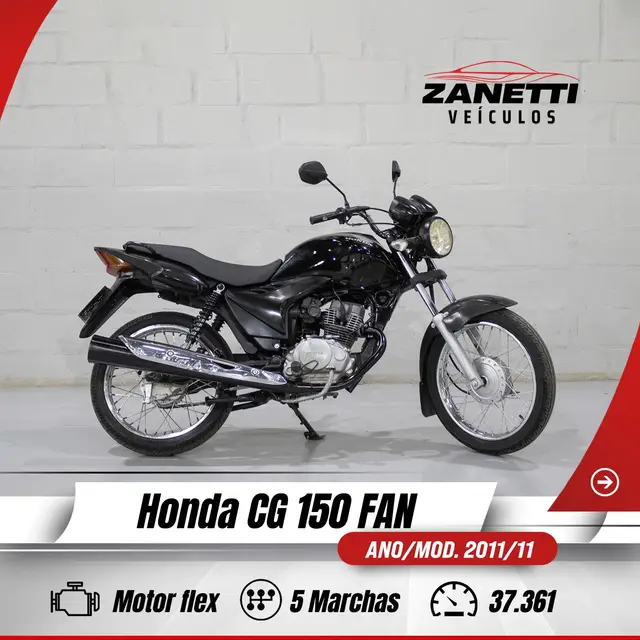 Moto Honda CG 150 2011 Fan ESi